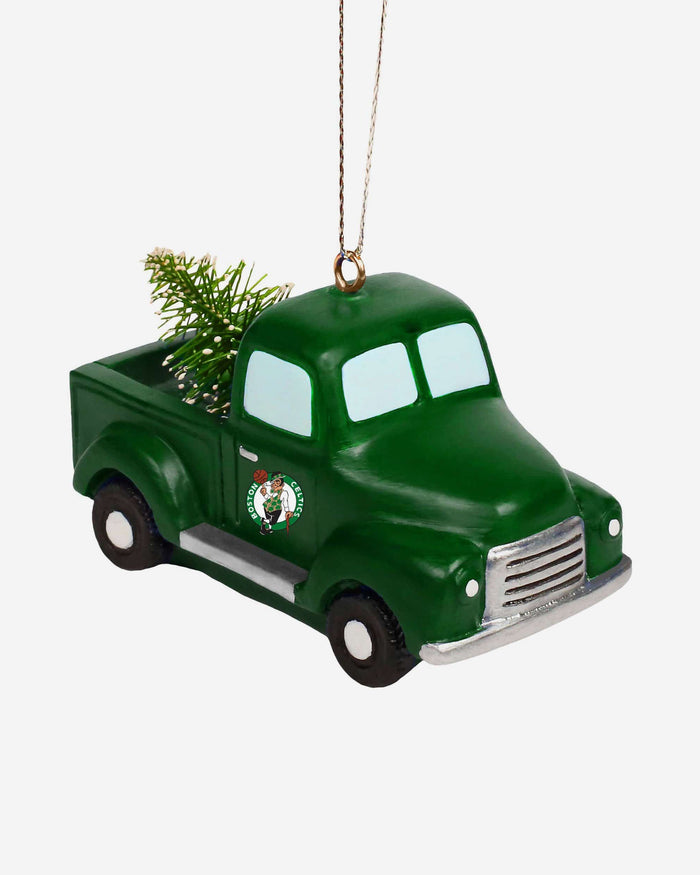 Boston Celtics Truck With Tree Ornament FOCO - FOCO.com