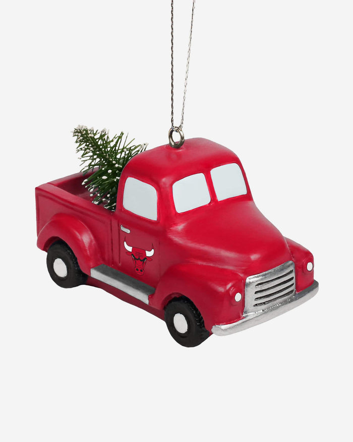 Chicago Bulls Truck With Tree Ornament FOCO - FOCO.com