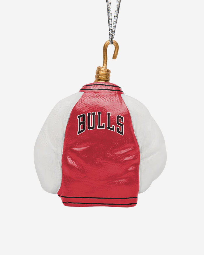 Chicago Bulls Varsity Jacket Ornament FOCO - FOCO.com