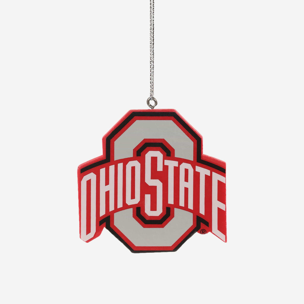 Ohio State Buckeyes Holiday Cheer Logo Ornament FOCO - FOCO.com