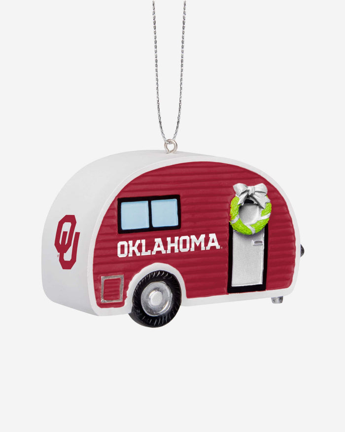 Oklahoma Sooners Camper Ornament FOCO - FOCO.com