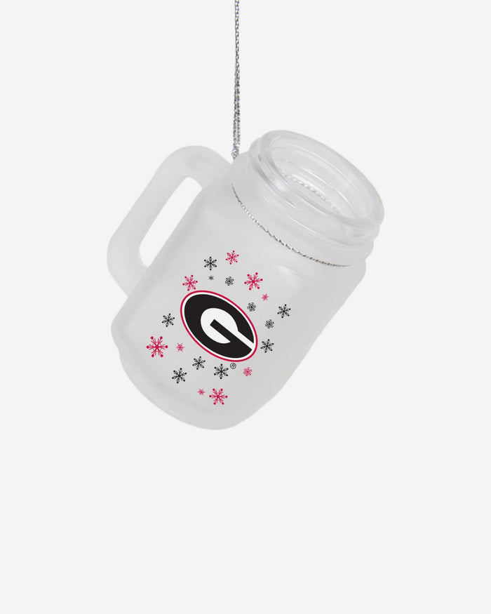 Georgia Bulldogs Mason Jar Ornament FOCO - FOCO.com