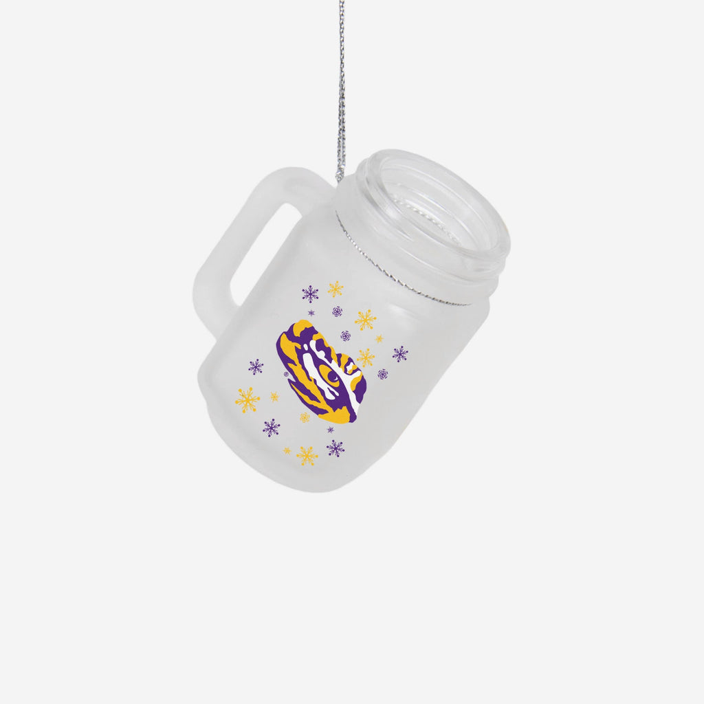 LSU Tigers Mason Jar Ornament FOCO - FOCO.com