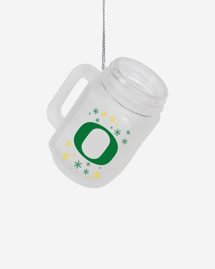 Oregon Ducks Mason Jar Ornament FOCO - FOCO.com