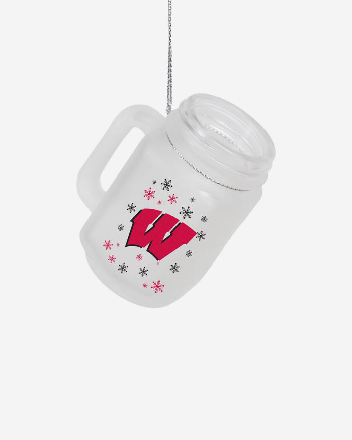 Wisconsin Badgers Mason Jar Ornament FOCO - FOCO.com