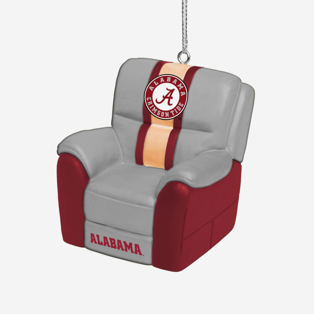 Alabama Crimson Tide Reclining Chair Ornament FOCO - FOCO.com