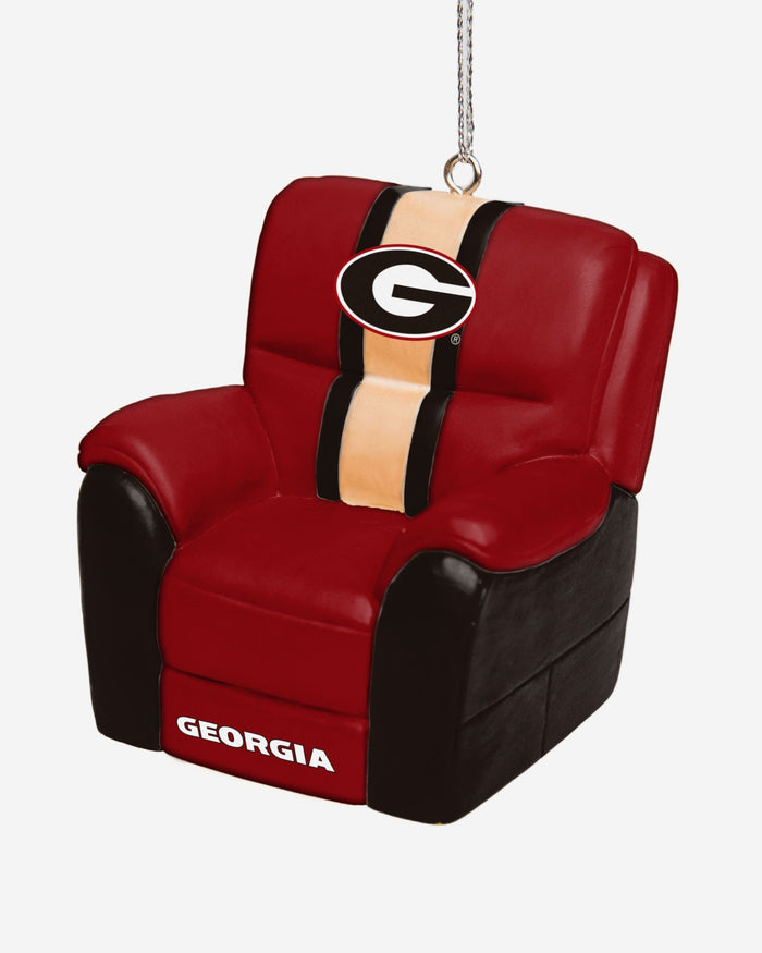 Georgia Bulldogs Reclining Chair Ornament FOCO - FOCO.com