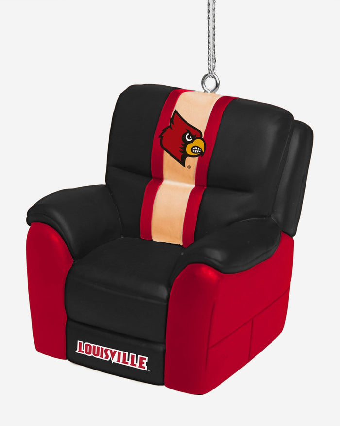 Louisville Cardinals Reclining Chair Ornament FOCO - FOCO.com