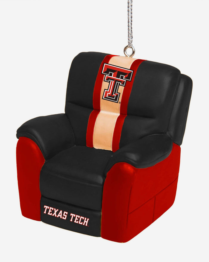 Texas Tech Red Raiders Reclining Chair Ornament FOCO - FOCO.com