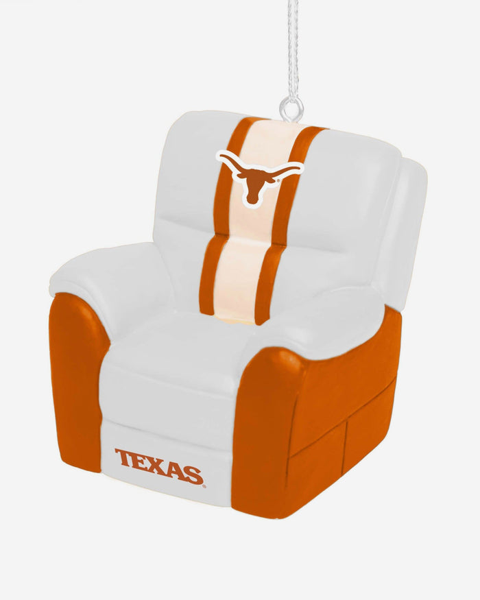 Texas Longhorns Reclining Chair Ornament FOCO - FOCO.com