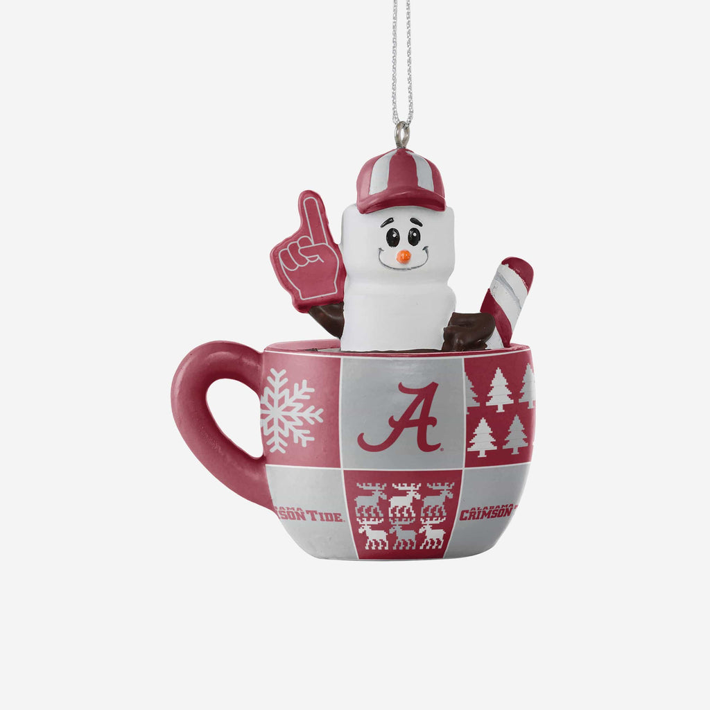 Alabama Crimson Tide Smores Mug Ornament FOCO - FOCO.com