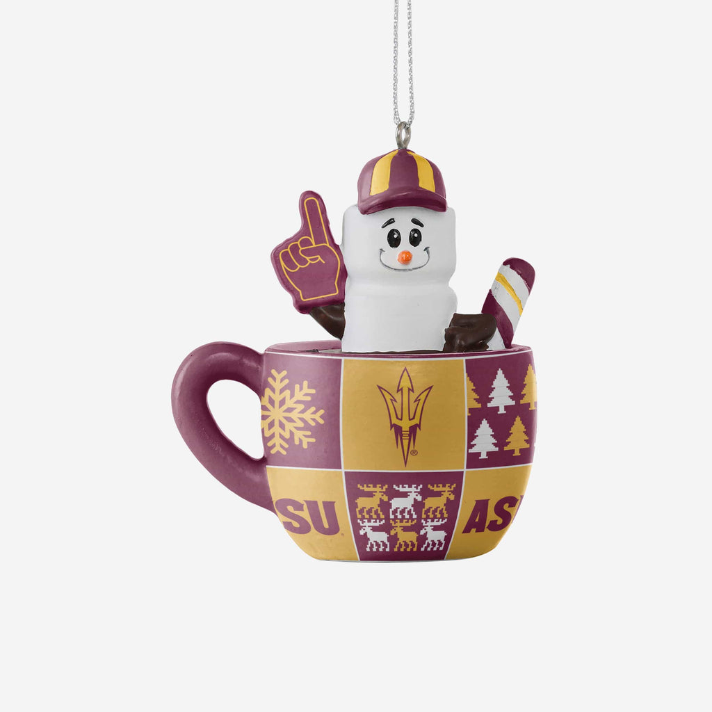Arizona State Sun Devils Smores Mug Ornament FOCO - FOCO.com