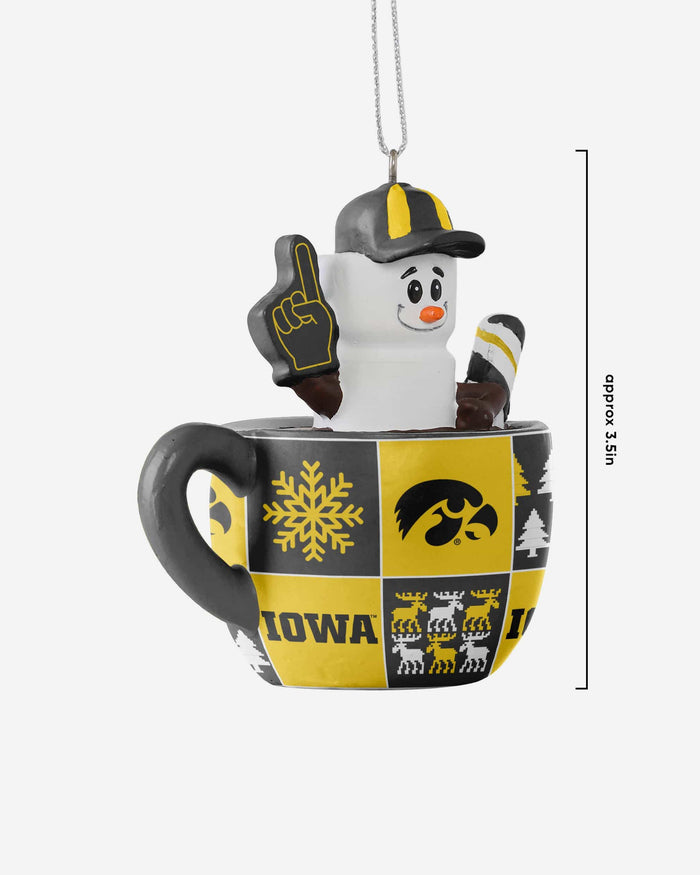 Iowa Hawkeyes Smores Mug Ornament FOCO - FOCO.com