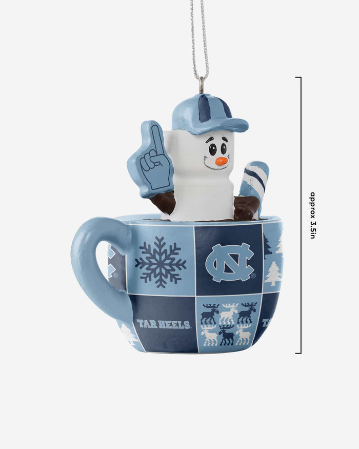 North Carolina Tar Heels Smores Mug Ornament FOCO - FOCO.com