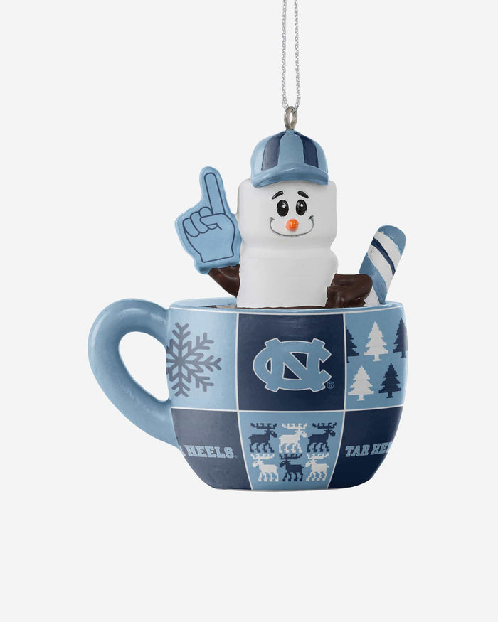 North Carolina Tar Heels Smores Mug Ornament FOCO - FOCO.com