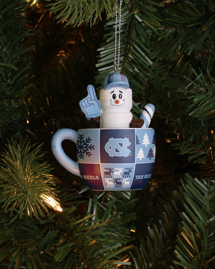 North Carolina Tar Heels Smores Mug Ornament FOCO - FOCO.com