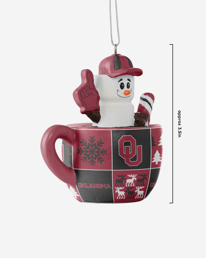 Oklahoma Sooners Smores Mug Ornament FOCO - FOCO.com
