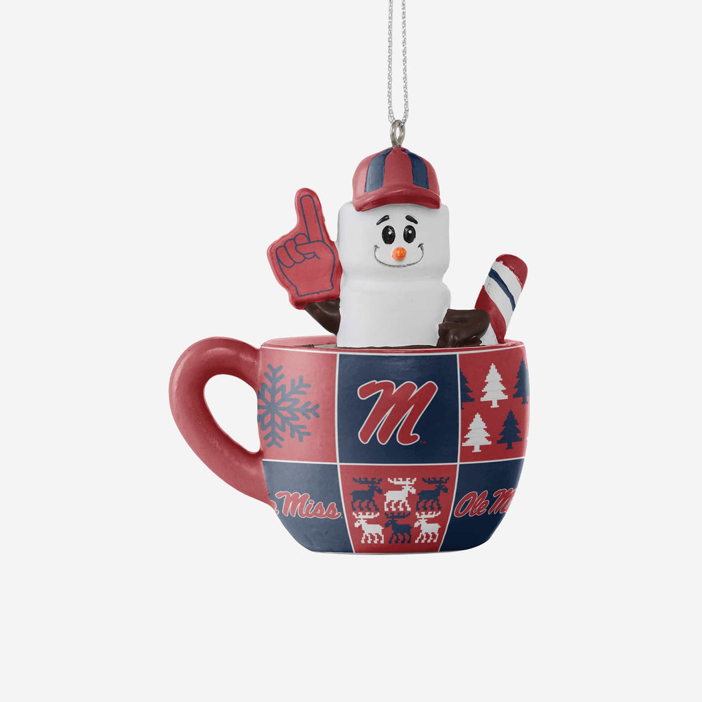 Ole Miss Rebels Smores Mug Ornament FOCO - FOCO.com