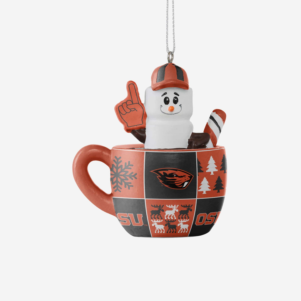 Oregon State Beavers Smores Mug Ornament FOCO - FOCO.com