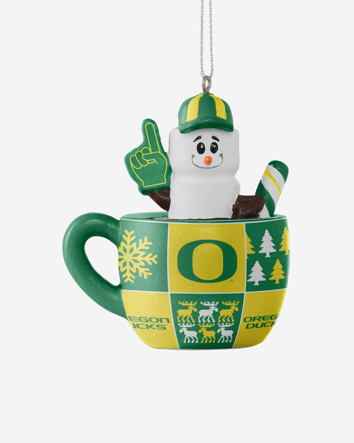 Oregon Ducks Smores Mug Ornament FOCO - FOCO.com