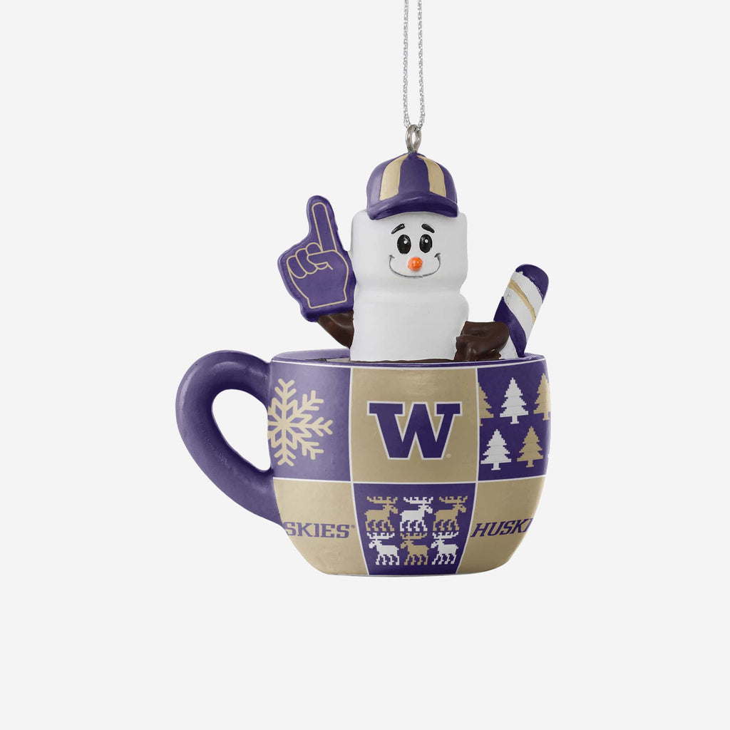 Washington Huskies Smores Mug Ornament FOCO - FOCO.com