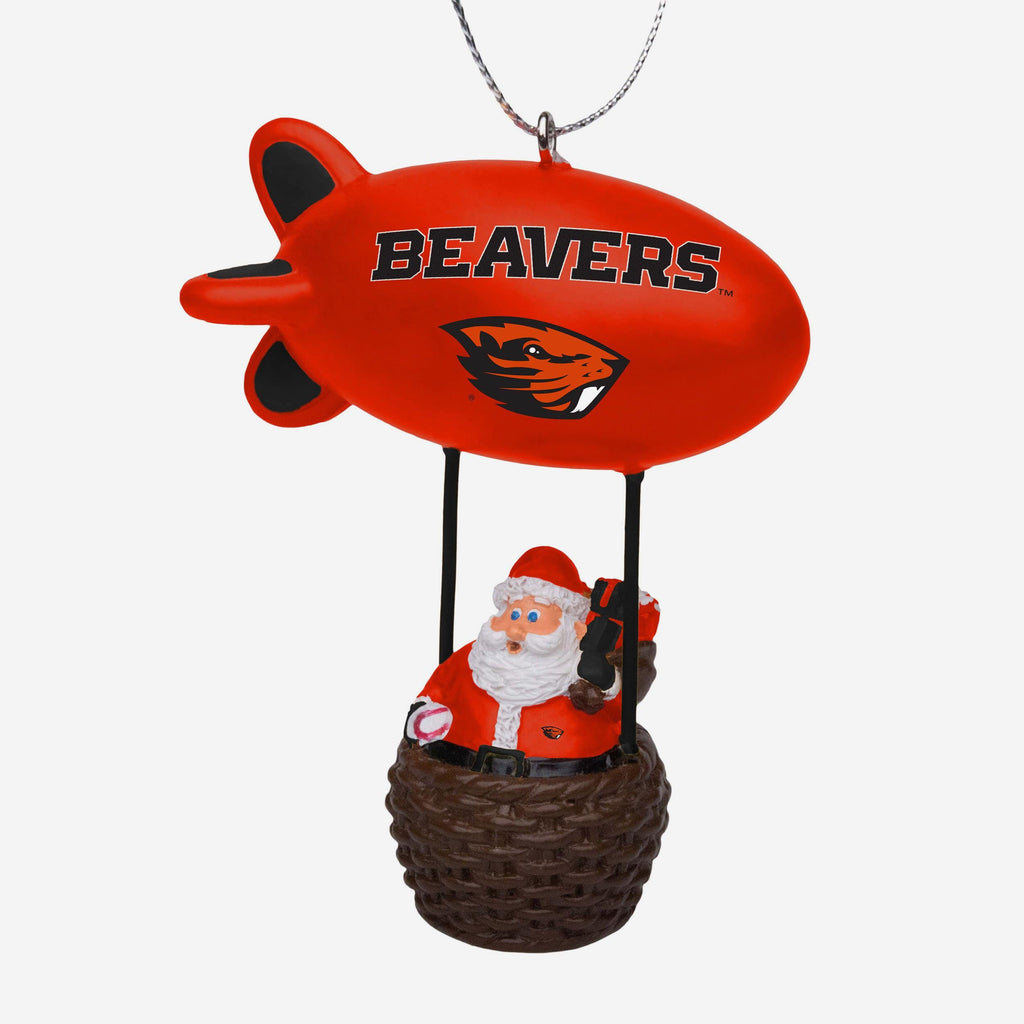 Oregon State Beavers Santa Blimp Ornament FOCO - FOCO.com