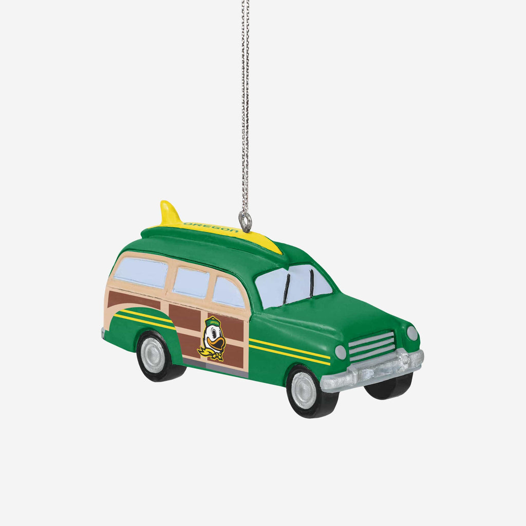 Oregon Ducks Station Wagon Ornament FOCO - FOCO.com