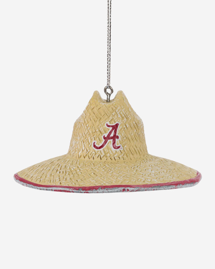 Alabama Crimson Tide Straw Hat Ornament FOCO - FOCO.com