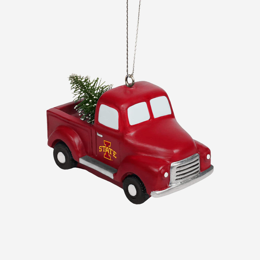 Iowa State Cyclones Truck With Tree Ornament FOCO - FOCO.com