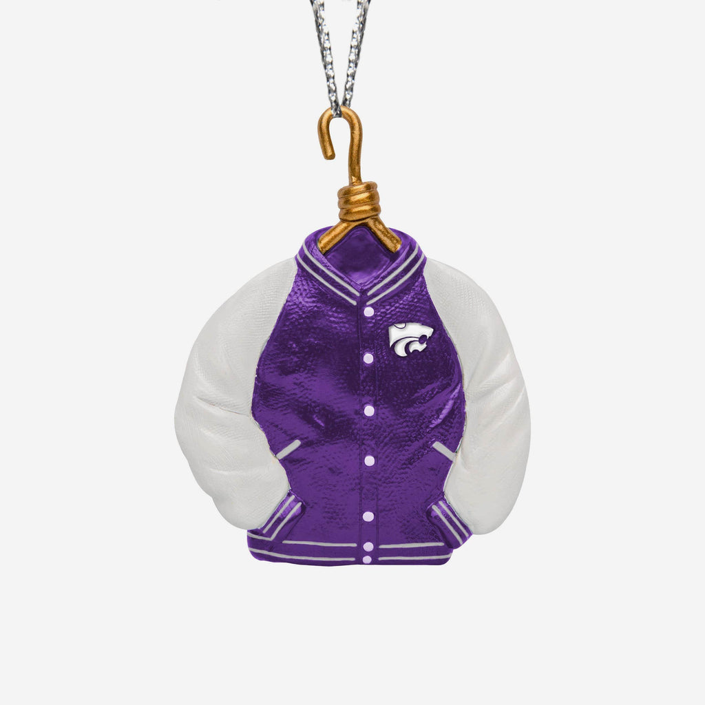 Kansas State Wildcats Varsity Jacket Ornament FOCO - FOCO.com