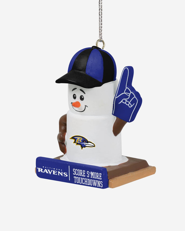 Baltimore Ravens Smores Ornament Foco - FOCO.com