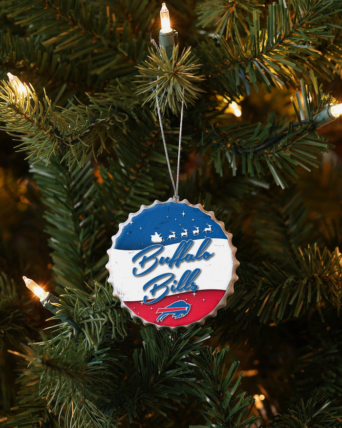 Buffalo Bills Bottlecap Sign Ornament FOCO - FOCO.com