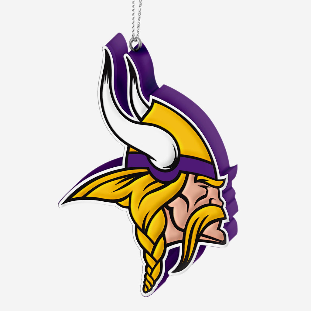 Minnesota Vikings Resin Logo Ornament FOCO - FOCO.com