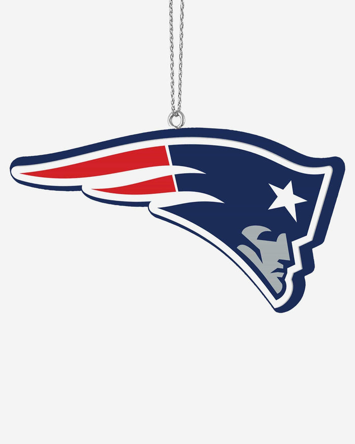 New England Patriots Resin Logo Ornament FOCO - FOCO.com