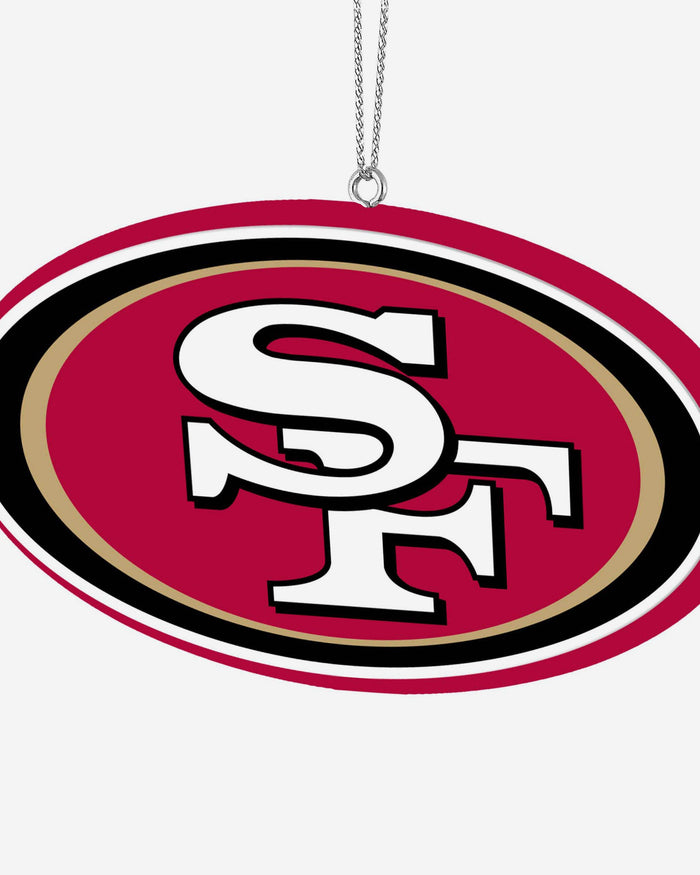 San Francisco 49ers Resin Logo Ornament FOCO - FOCO.com