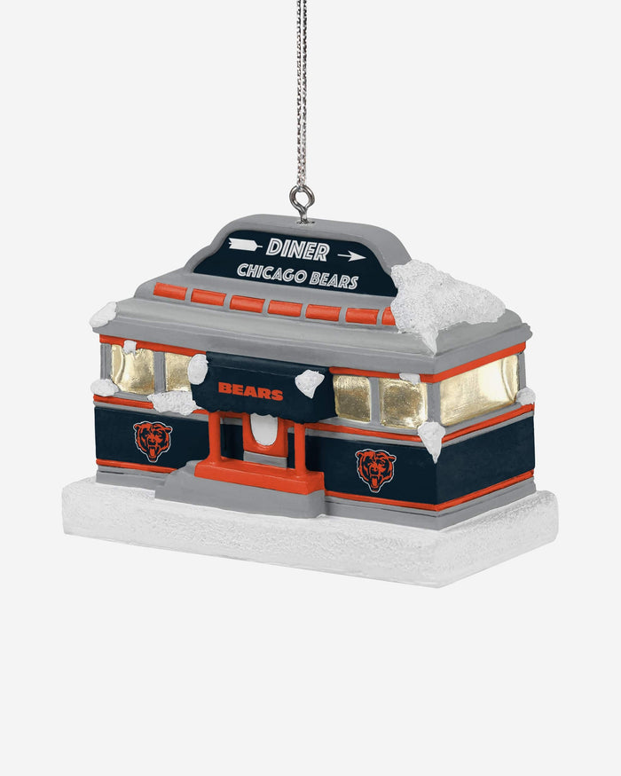 Chicago Bears Light Up Diner Ornament FOCO - FOCO.com