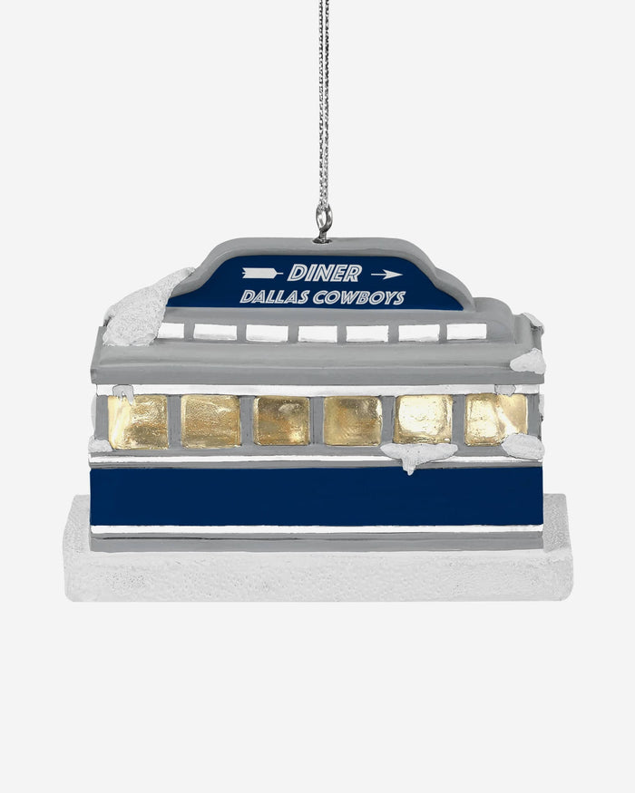 Dallas Cowboys Light Up Diner Ornament FOCO - FOCO.com