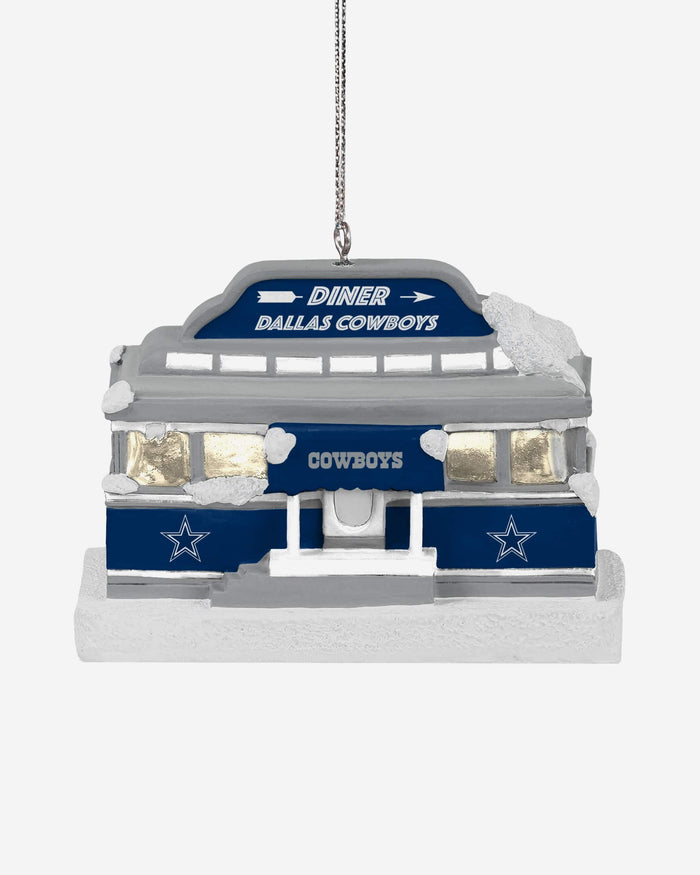 Dallas Cowboys Light Up Diner Ornament FOCO - FOCO.com