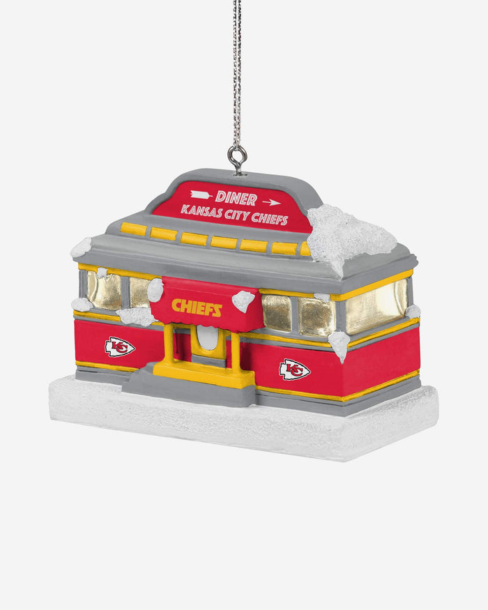 Kansas City Chiefs Light Up Diner Ornament FOCO - FOCO.com