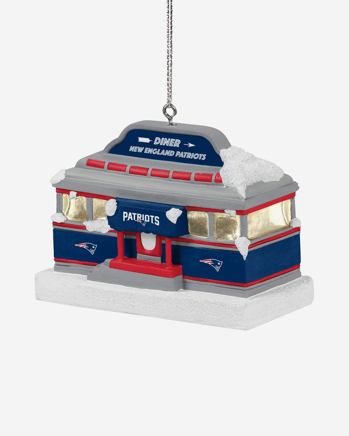 New England Patriots Light Up Diner Ornament FOCO - FOCO.com