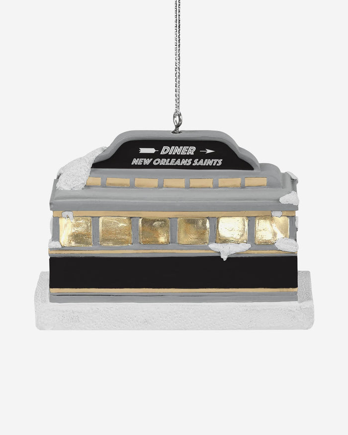 New Orleans Saints Light Up Diner Ornament FOCO - FOCO.com