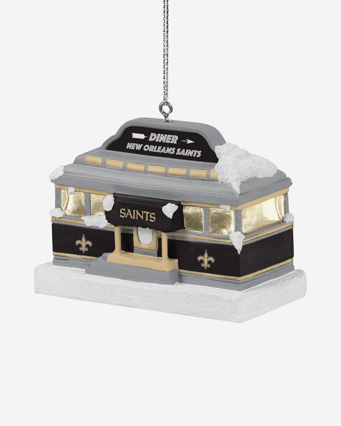 New Orleans Saints Light Up Diner Ornament FOCO - FOCO.com