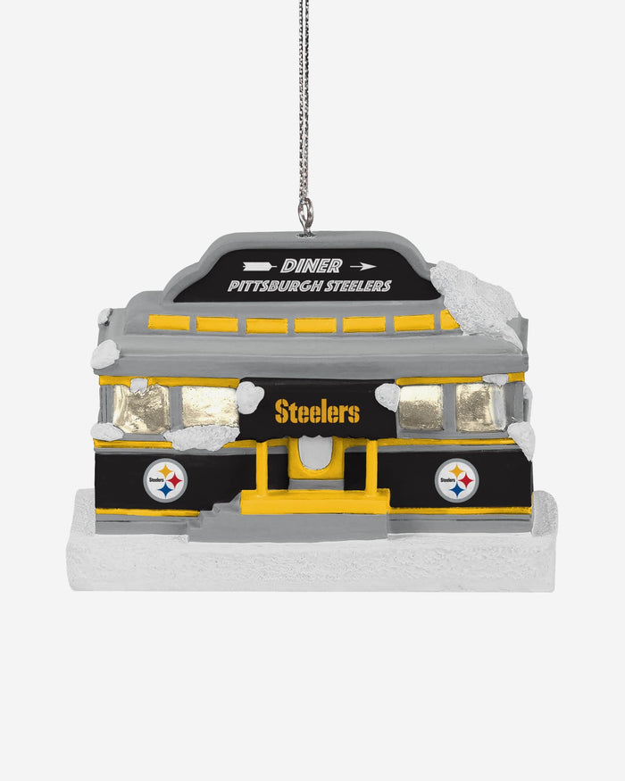 Pittsburgh Steelers Light Up Diner Ornament FOCO - FOCO.com