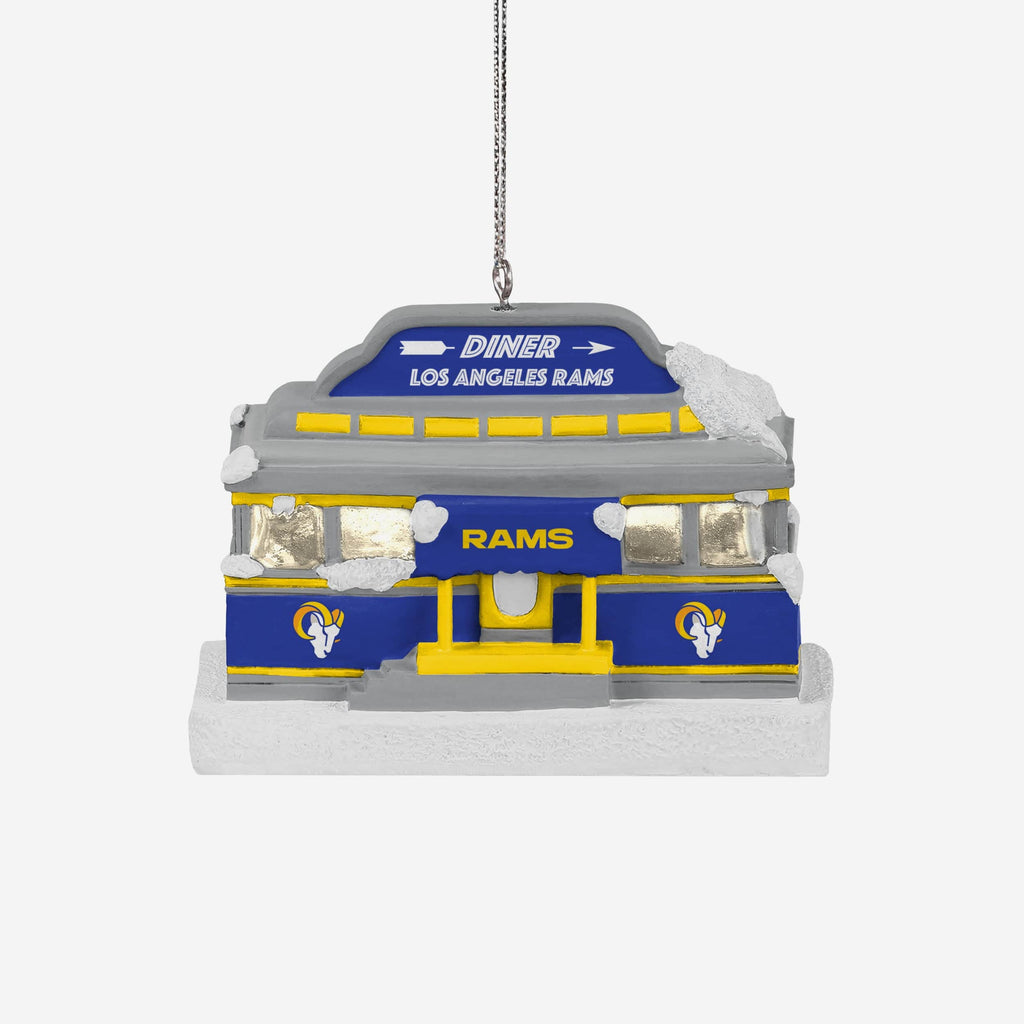 Los Angeles Rams Light Up Diner Ornament FOCO - FOCO.com