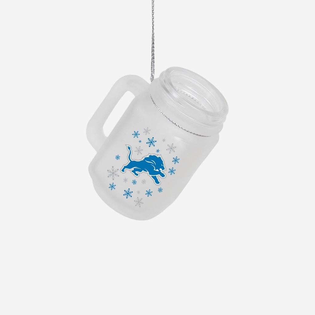Detroit Lions Mason Jar Ornament FOCO - FOCO.com