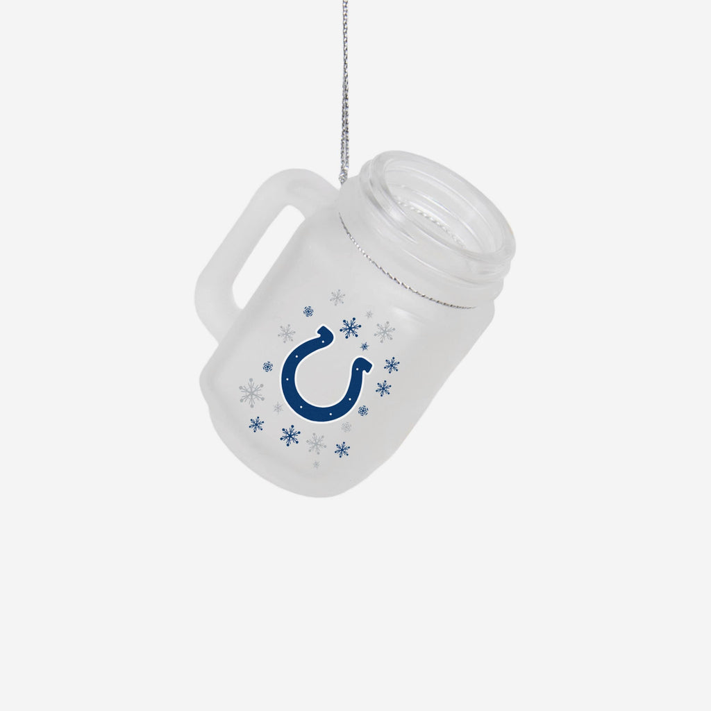 Indianapolis Colts Mason Jar Ornament FOCO - FOCO.com