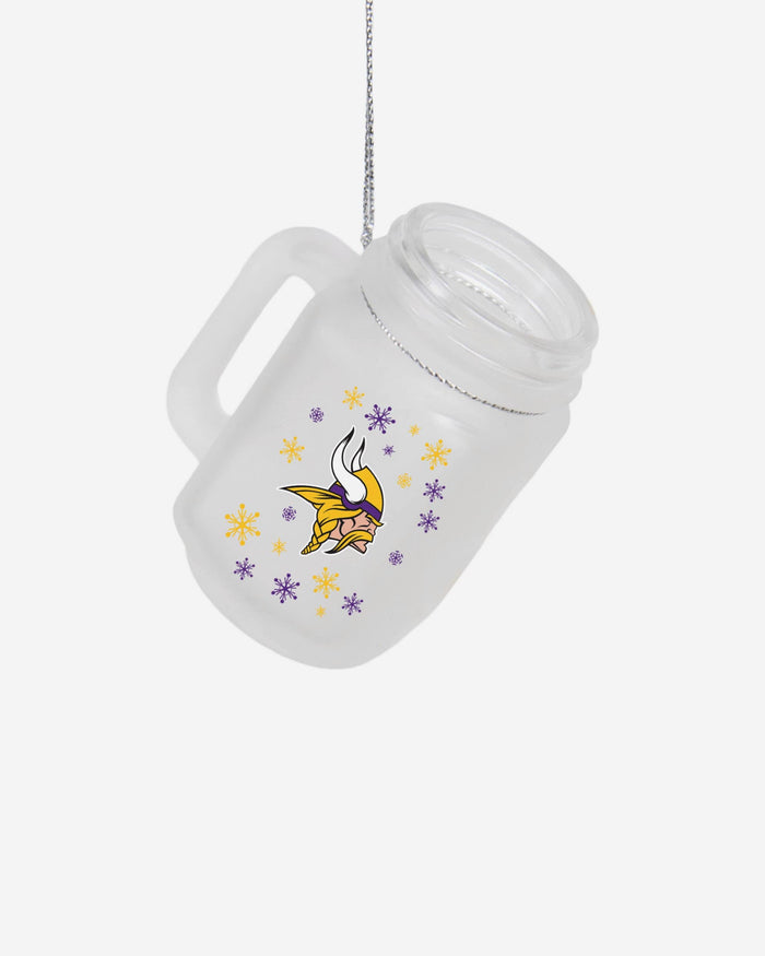 Minnesota Vikings Mason Jar Ornament FOCO - FOCO.com
