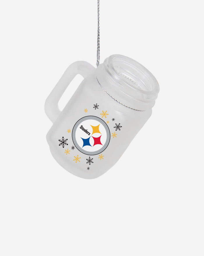Pittsburgh Steelers Mason Jar Ornament FOCO - FOCO.com