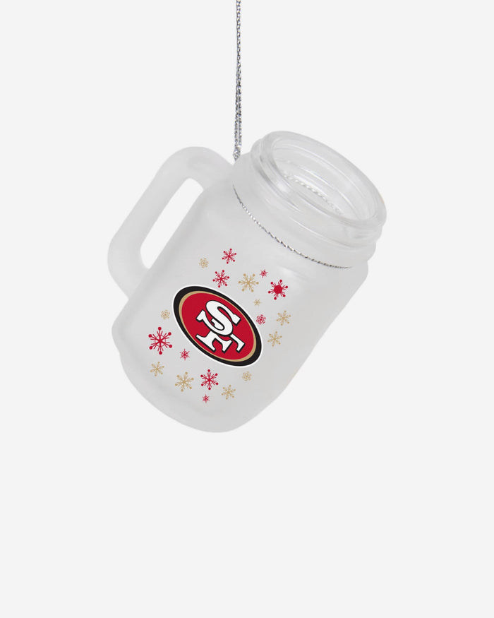 San Francisco 49ers Mason Jar Ornament FOCO - FOCO.com