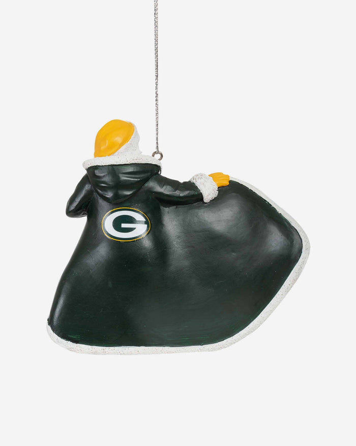 Green Bay Packers Photoprint Santa Ornament FOCO - FOCO.com